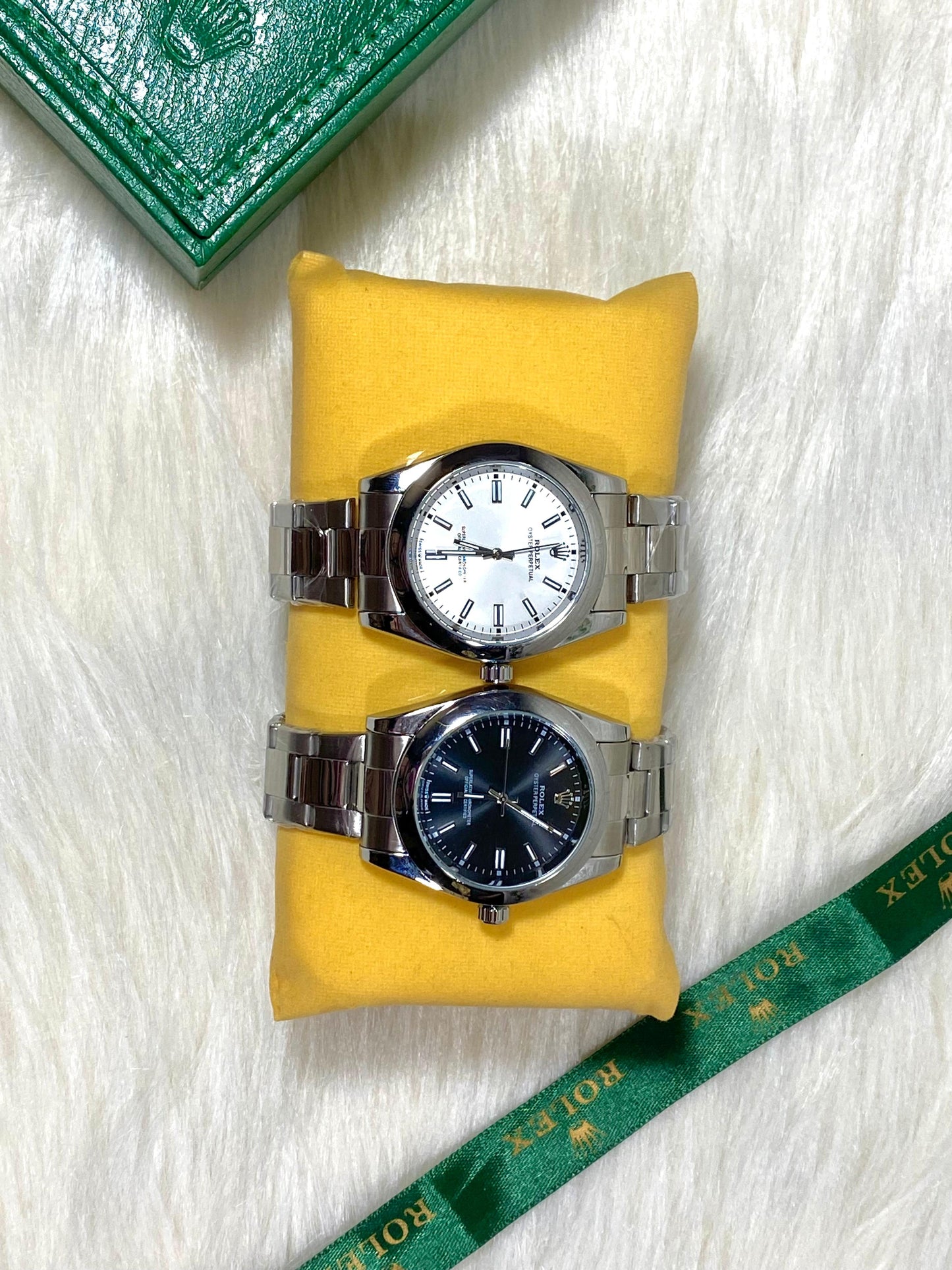 Rolex Oyster Perpetual Silver Dial – Classic Luxury Redefined