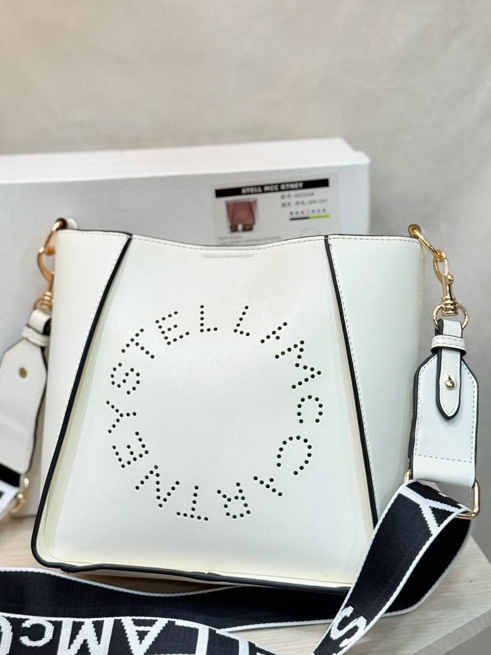 Stella McCartney Stella Logo Shoulder Bag – Faux Leather