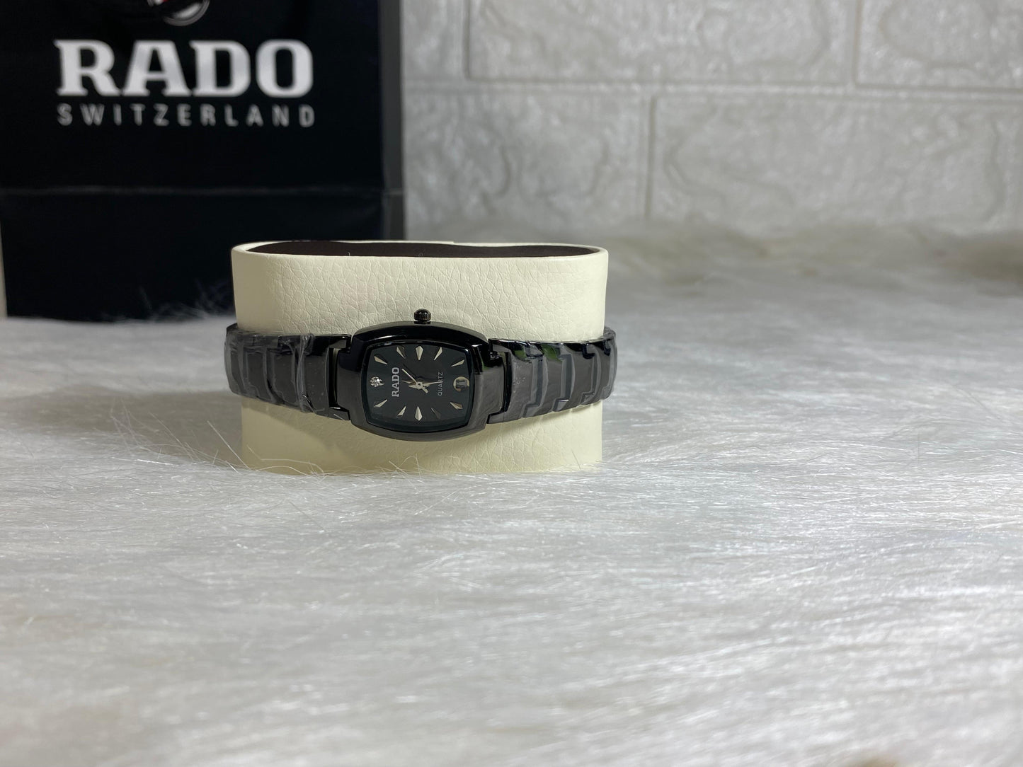 Rado Women’s Black Ceramic Elegance Watch
